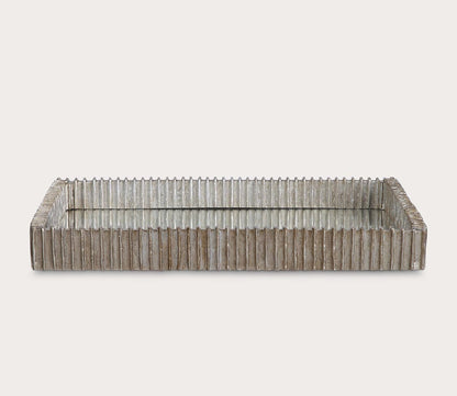 Talmage Silver Mirrored Tray by Uttermost