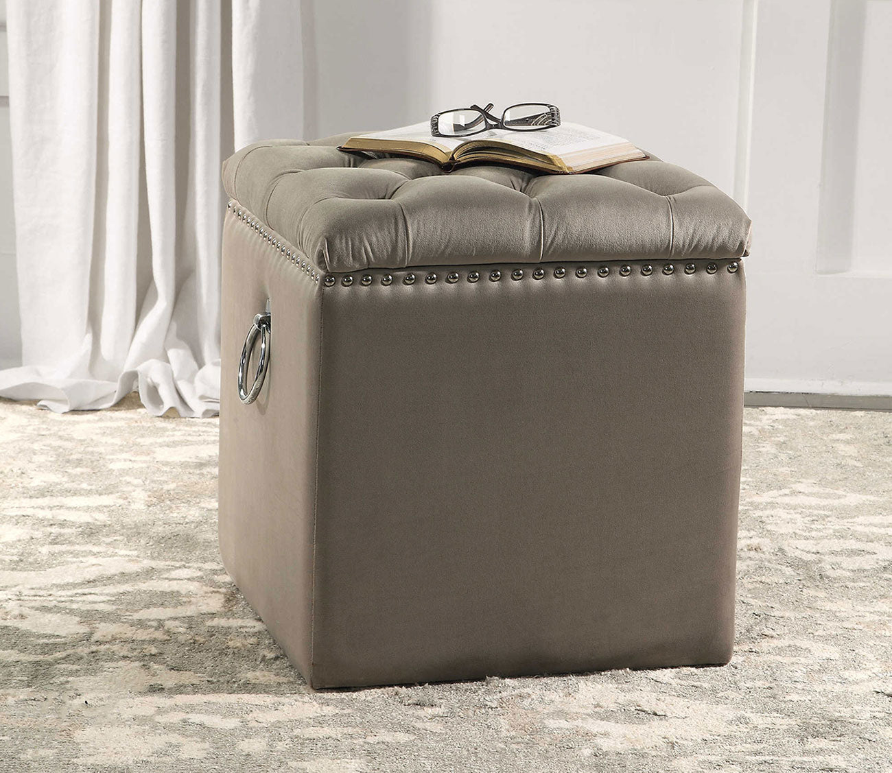 Talullah Tufted Storage Ottoman