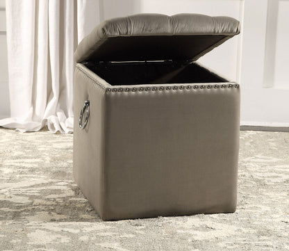 Talullah Tufted Storage Ottoman by Uttermost