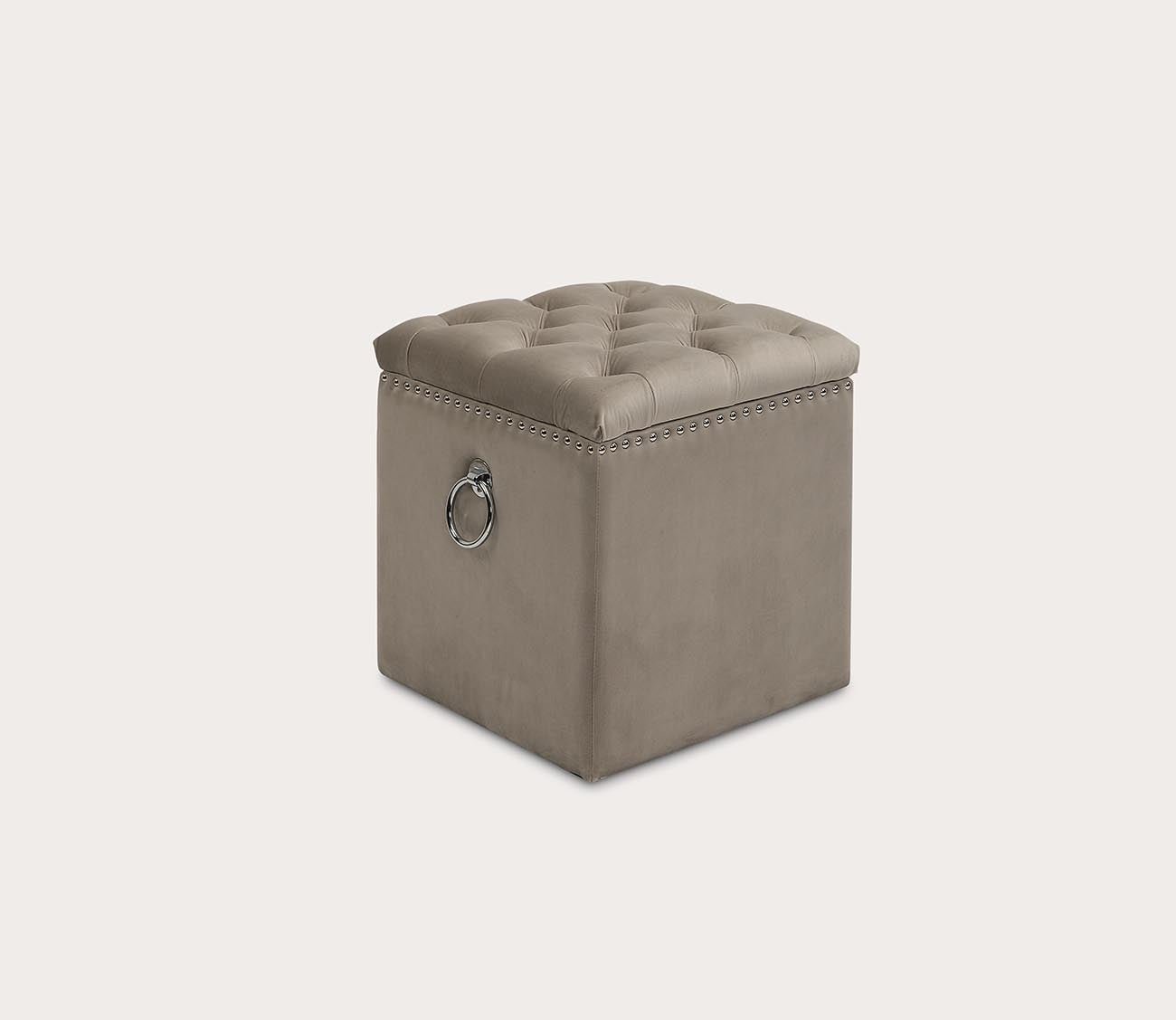 Talullah Tufted Storage Ottoman by Uttermost