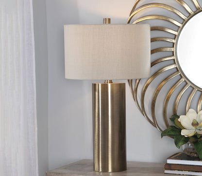 Taria Brushed Brass Table Lamp by Uttermost