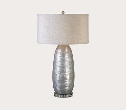 Tartaro Industrial Silver Table Lamp by Uttermost