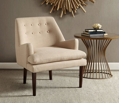 Taylor Mid-Century Fabric Upholstered Accent Chair by Madison Park