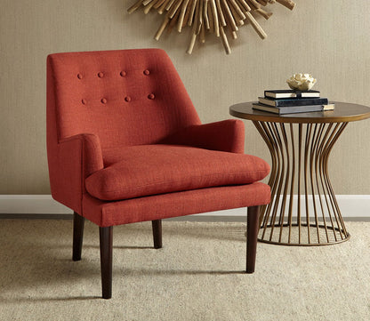 Taylor Mid-Century Fabric Upholstered Accent Chair by Madison Park