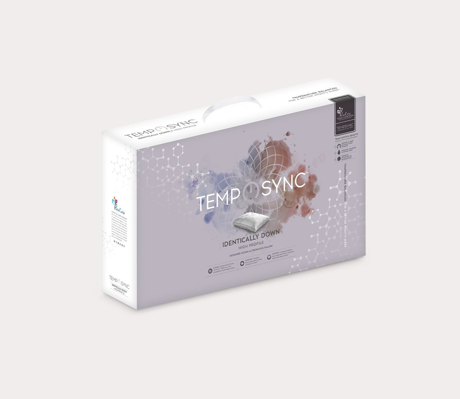TempSync Identically Down Pillow by PureCare