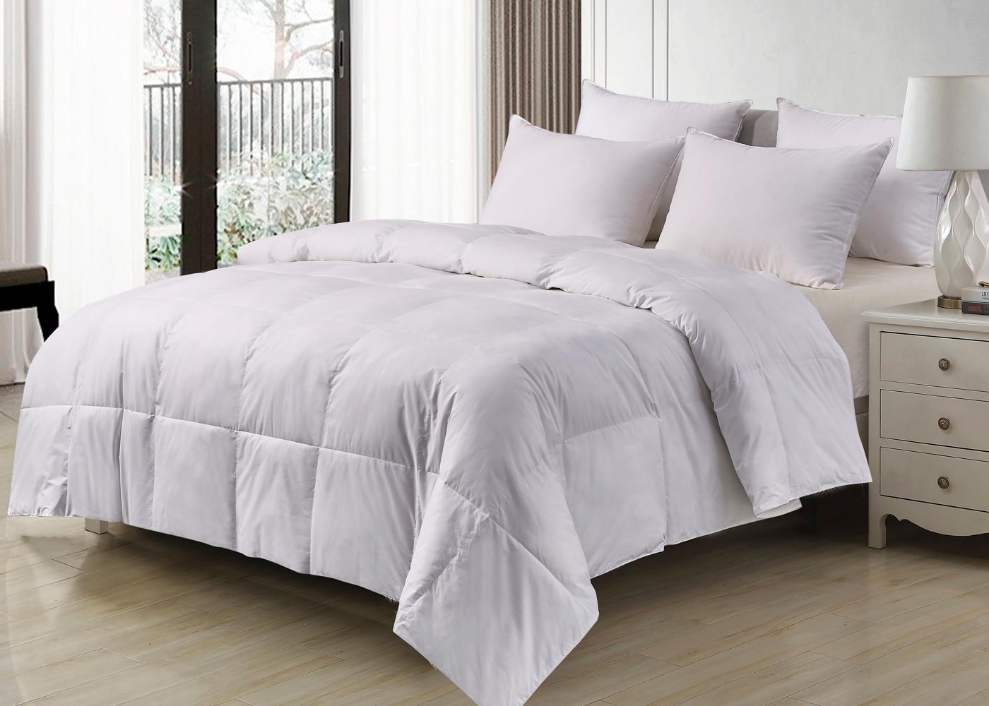 Tencel and Polyester Down Alternative Comforter