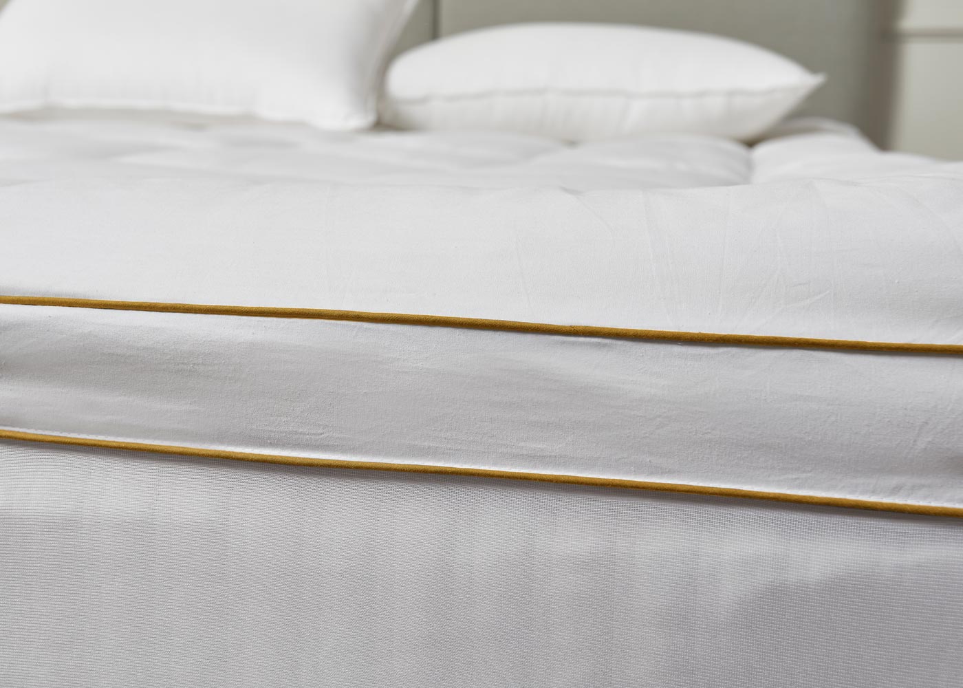 Tencel and Polyester Filled Mattress Topper by Elle Décor