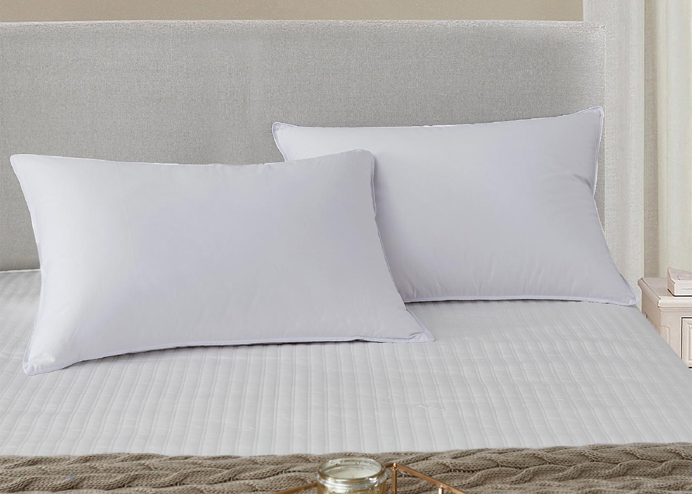 Tencel Blend Down Alternative Pillow 2-Pack
