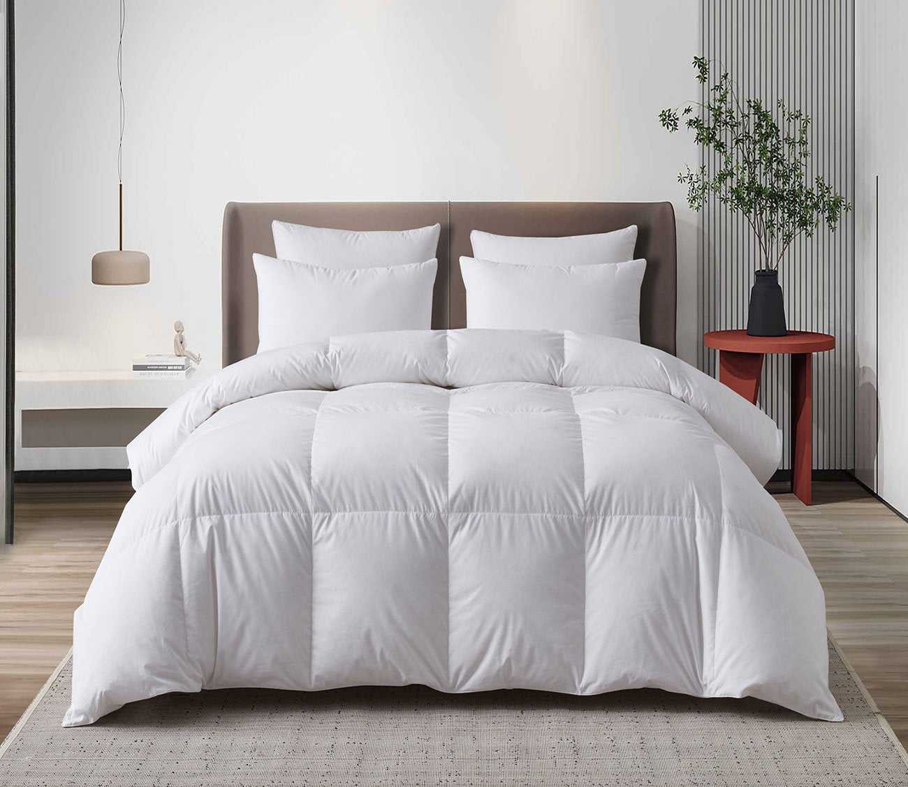 Tencel Cotton Blend All Season Hungarian Goose Down Comforter