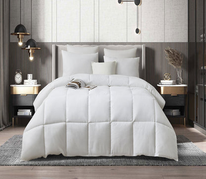 Tencel Fabric and Fill Blend All Season Down Alternative Comforter by Martha Stewart