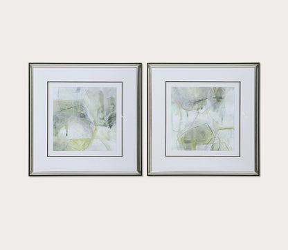 Terra Forma Framed Prints Set of 2 by Uttermost