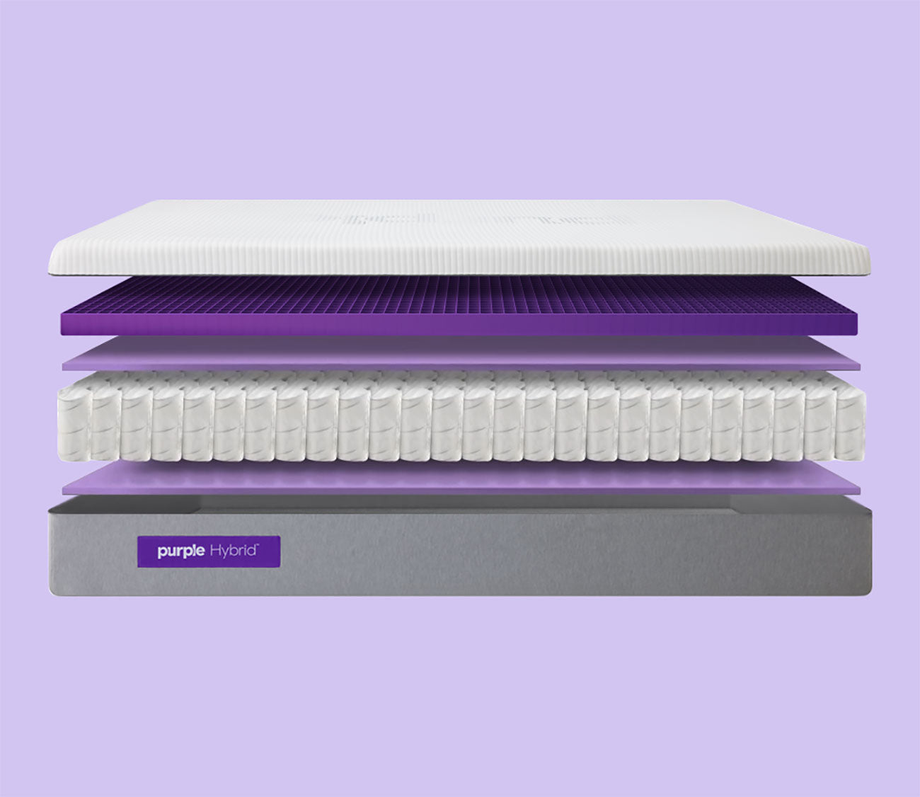 The Purple Hybrid Mattress by Purple