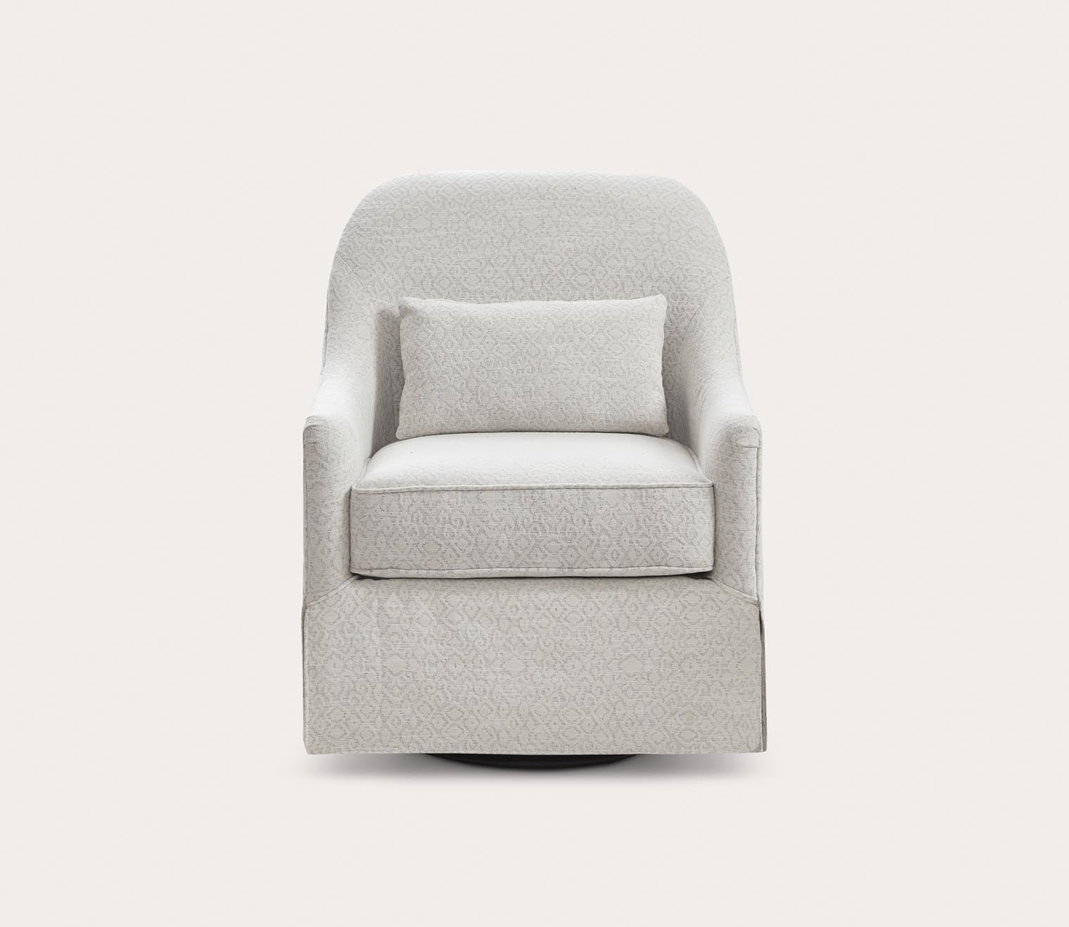 Theo Swivel Glider Accent Chair by Madison Park