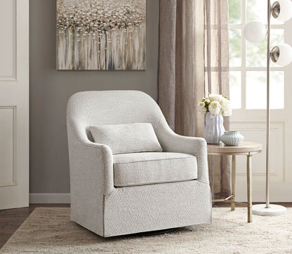 Theo Swivel Glider Accent Chair by Madison Park