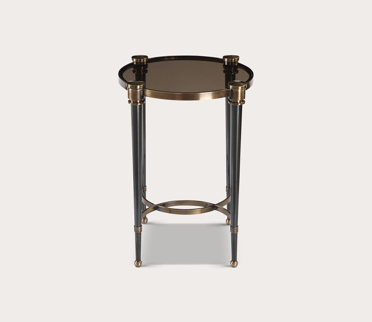 Thora Brushed Black Accent Table by Uttermost