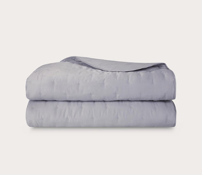 Triomphe Organic Cotton Sateen Counterpane Bedspread by Yves Delorme