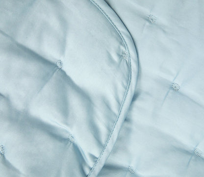Triomphe Organic Cotton Sateen Counterpane Bedspread by Yves Delorme