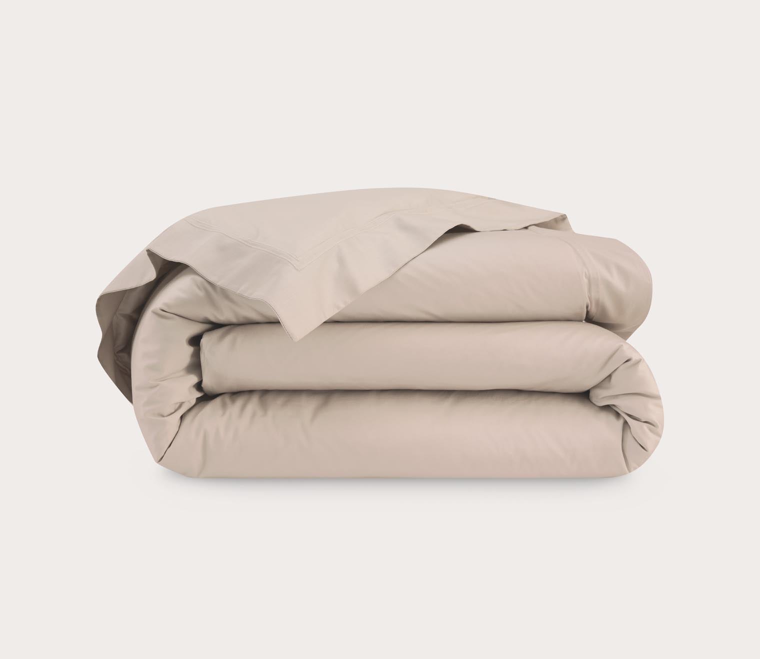 Triomphe Organic Cotton Sateen Duvet Cover by Yves Delorme