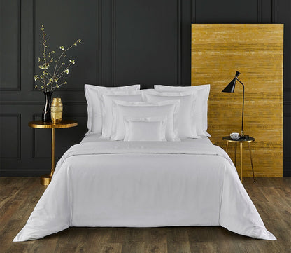 Triomphe Organic Cotton Sateen Duvet Cover by Yves Delorme
