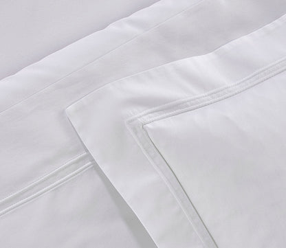 Triomphe Organic Cotton Sateen Duvet Cover by Yves Delorme