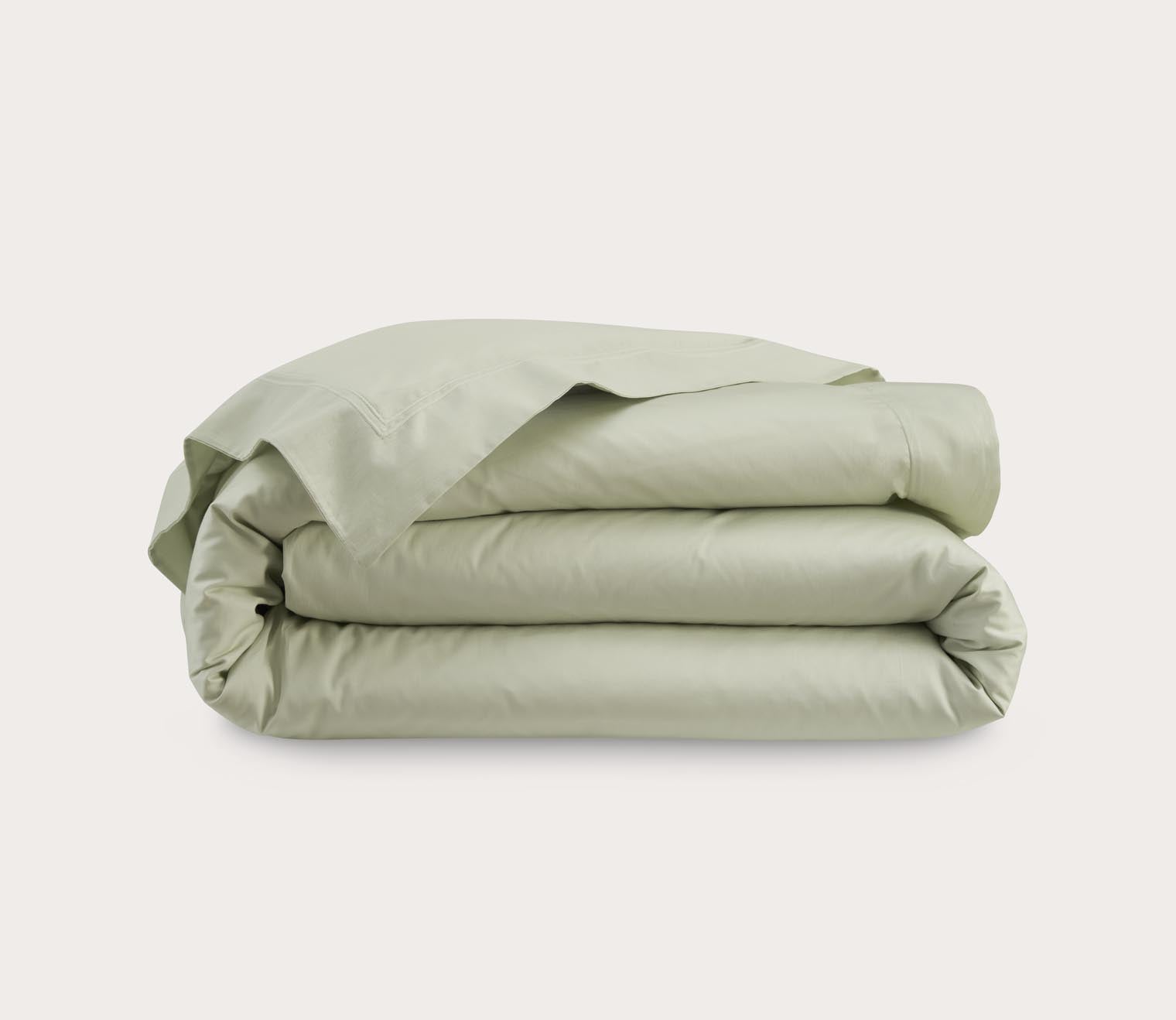 Triomphe Organic Cotton Sateen Duvet Cover by Yves Delorme