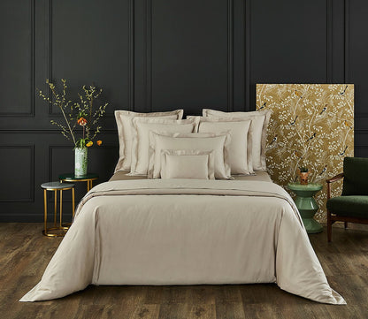 Triomphe Organic Cotton Sateen Duvet Cover by Yves Delorme