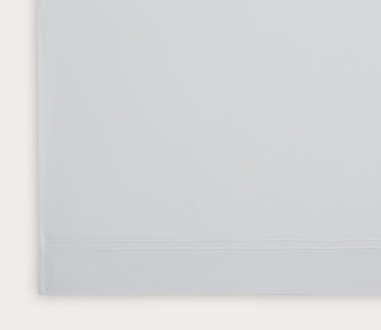 Triomphe Organic Cotton Sateen Flat Sheet by Yves Delorme
