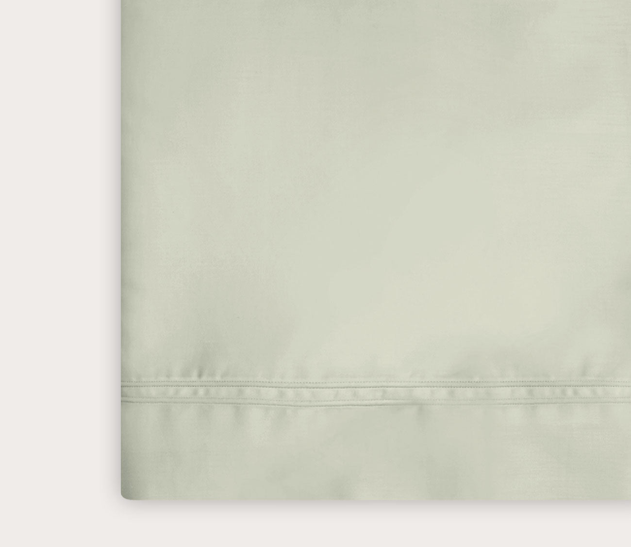Triomphe Organic Cotton Sateen Flat Sheet by Yves Delorme