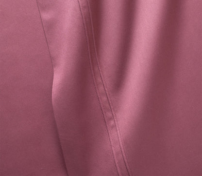 Triomphe Organic Cotton Sateen Flat Sheet by Yves Delorme