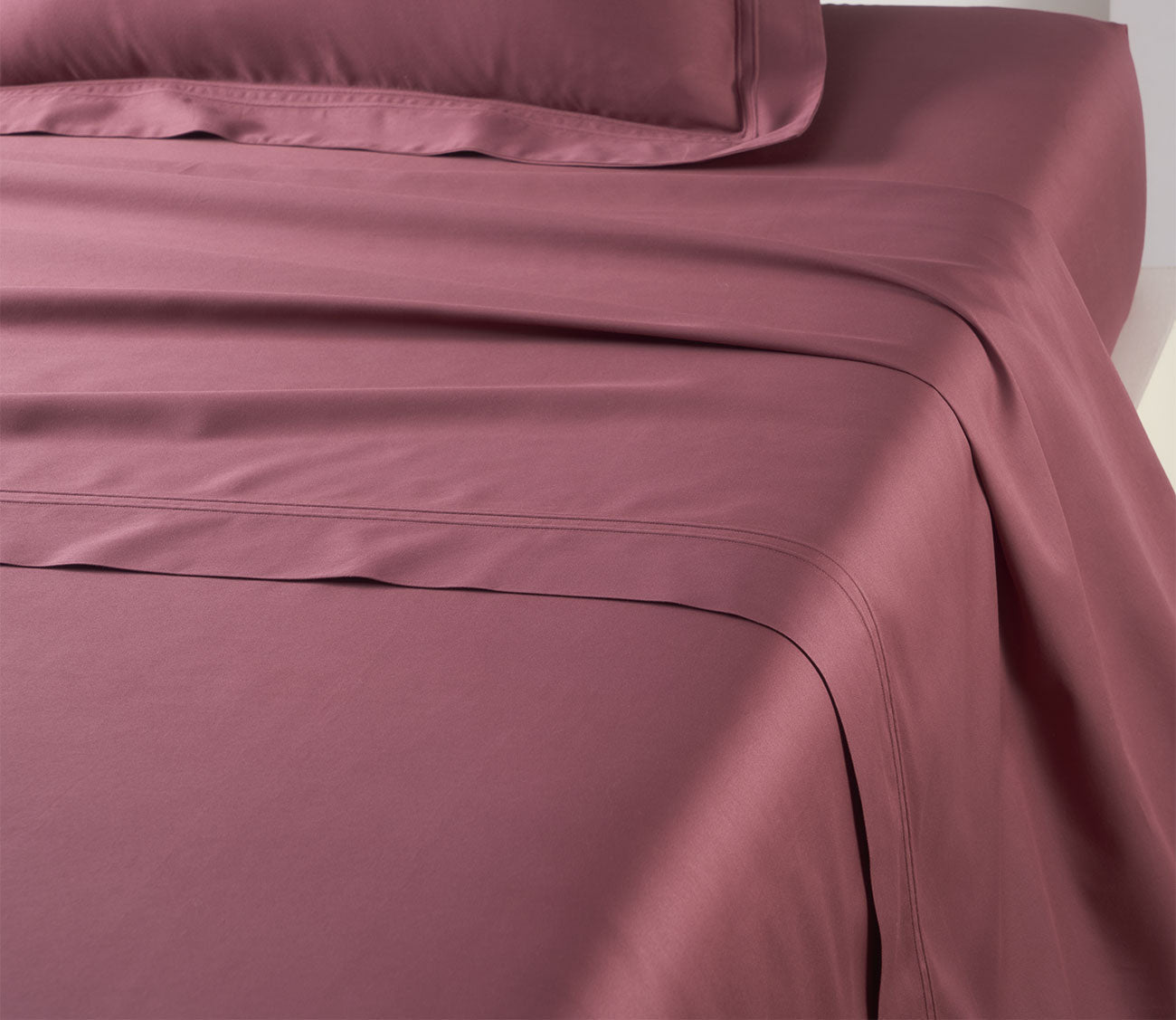 Triomphe Organic Cotton Sateen Flat Sheet