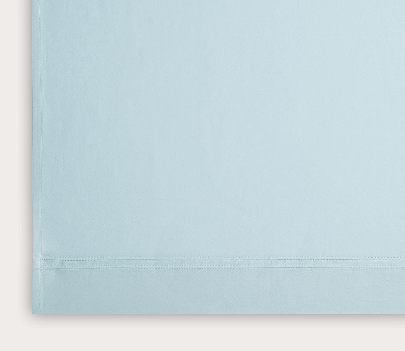 Triomphe Organic Cotton Sateen Flat Sheet by Yves Delorme
