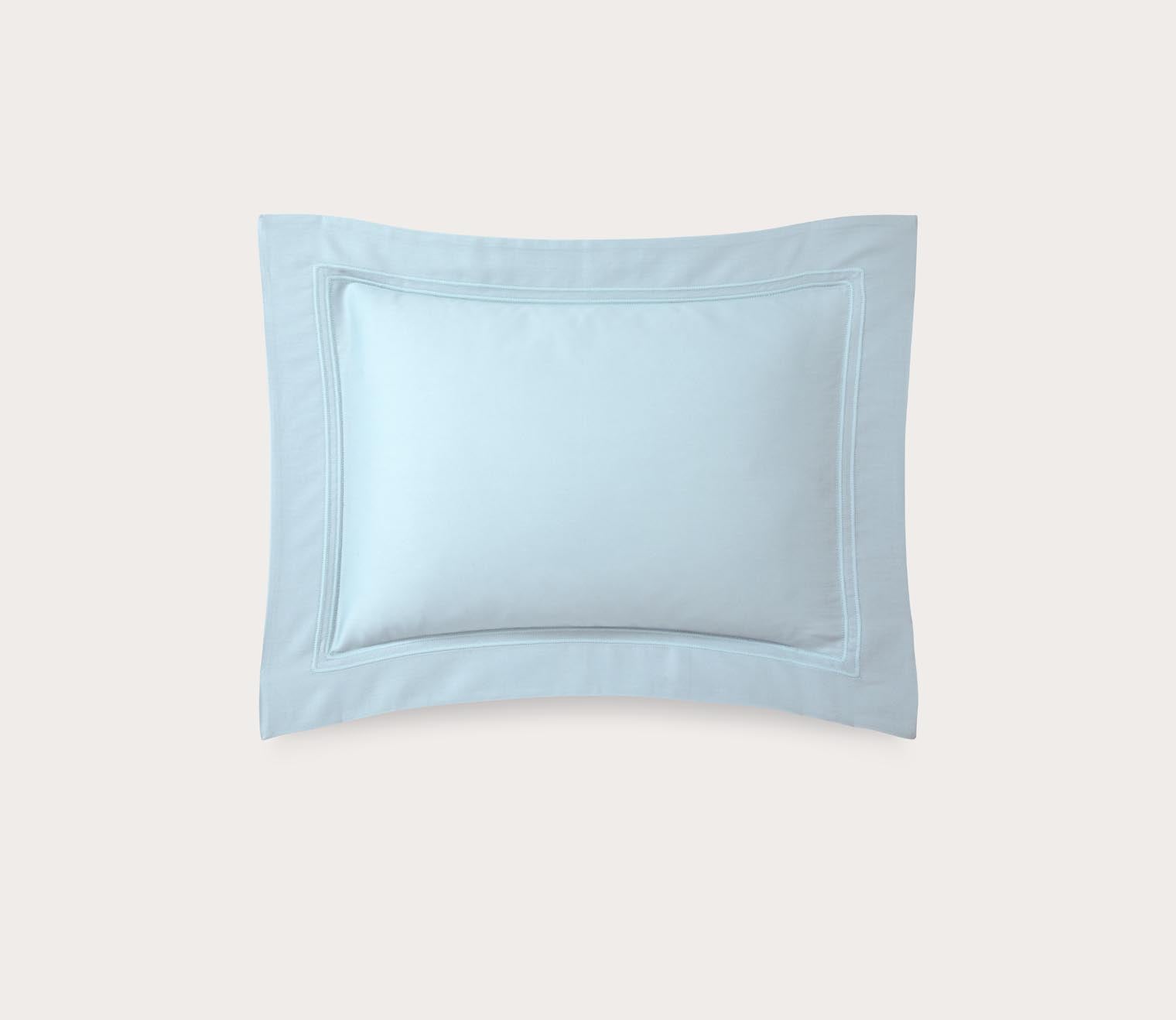 Triomphe Organic Cotton Sateen Pillowcase by Yves Delorme