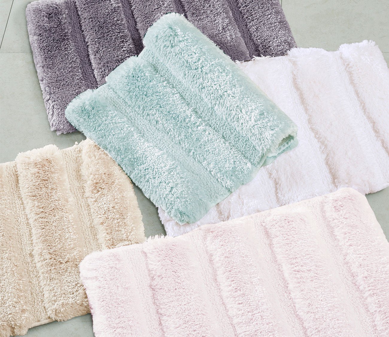 Tufted Pearl Channel Rug