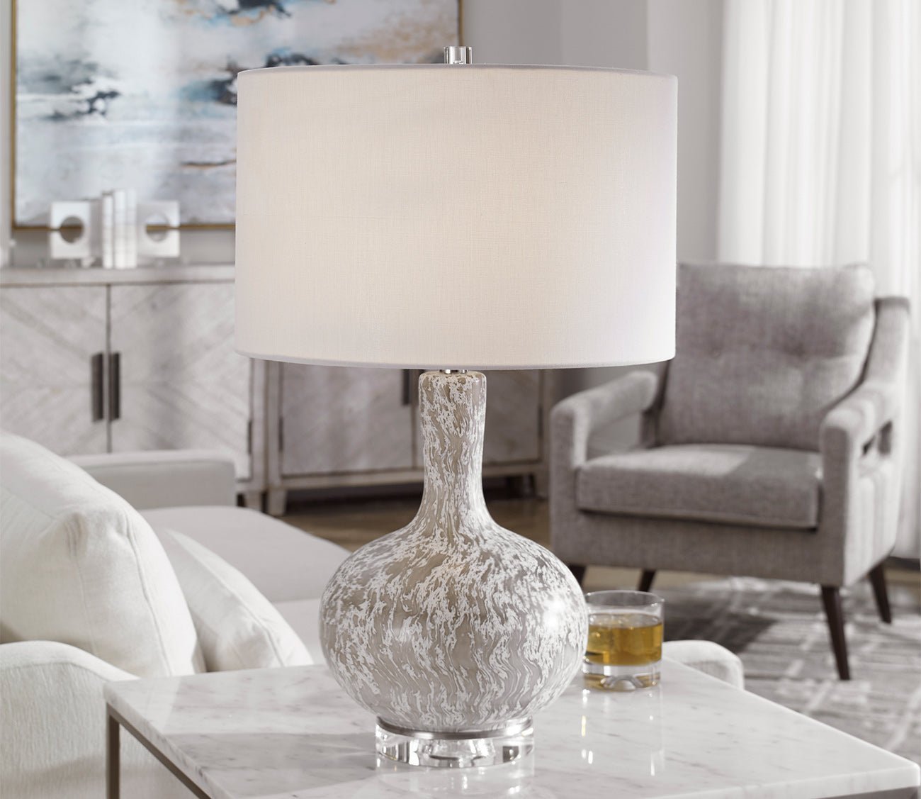 Turbulence Table Lamp