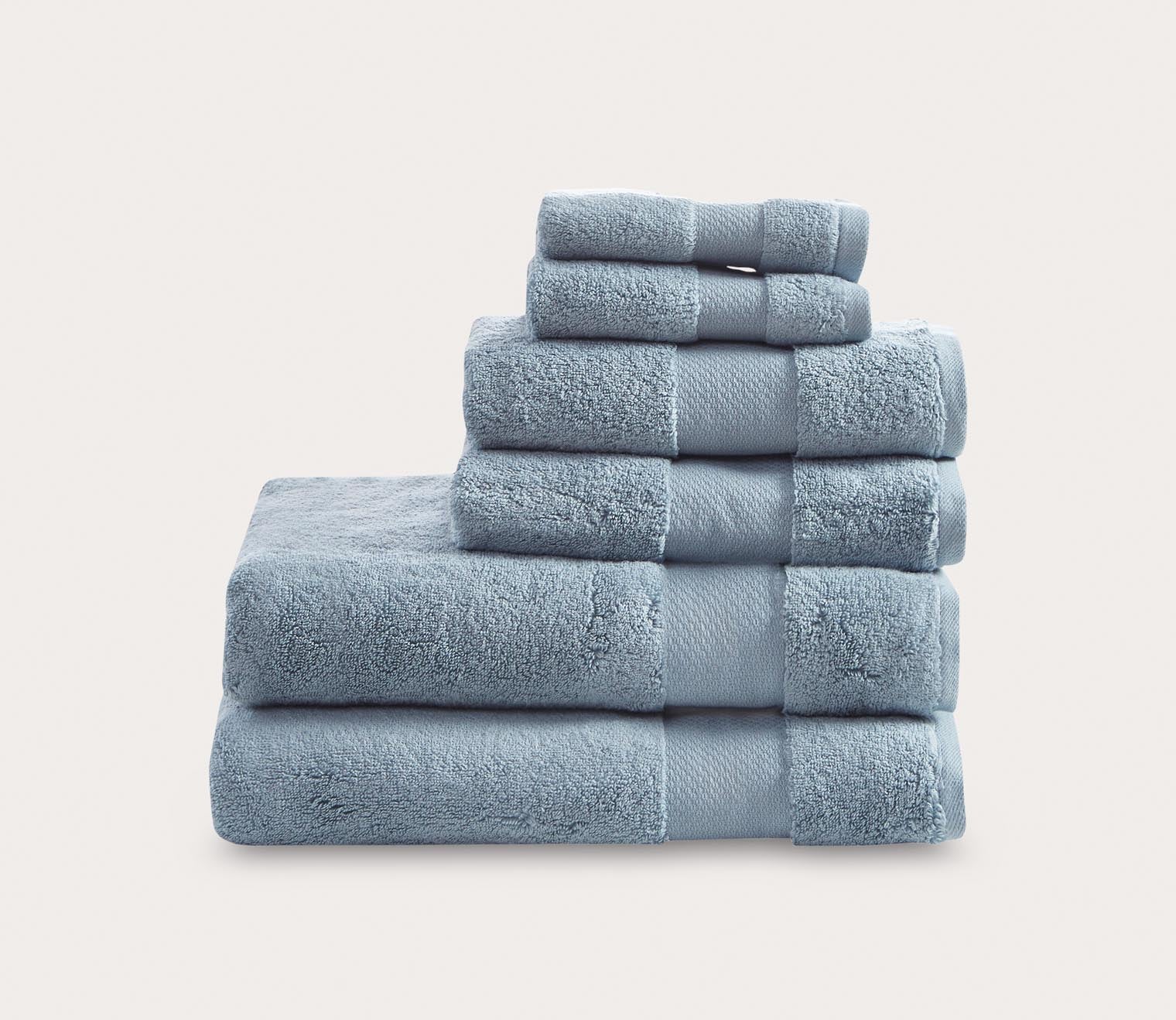Turkish 6pc Bath Towel Set by Madison Park Signature