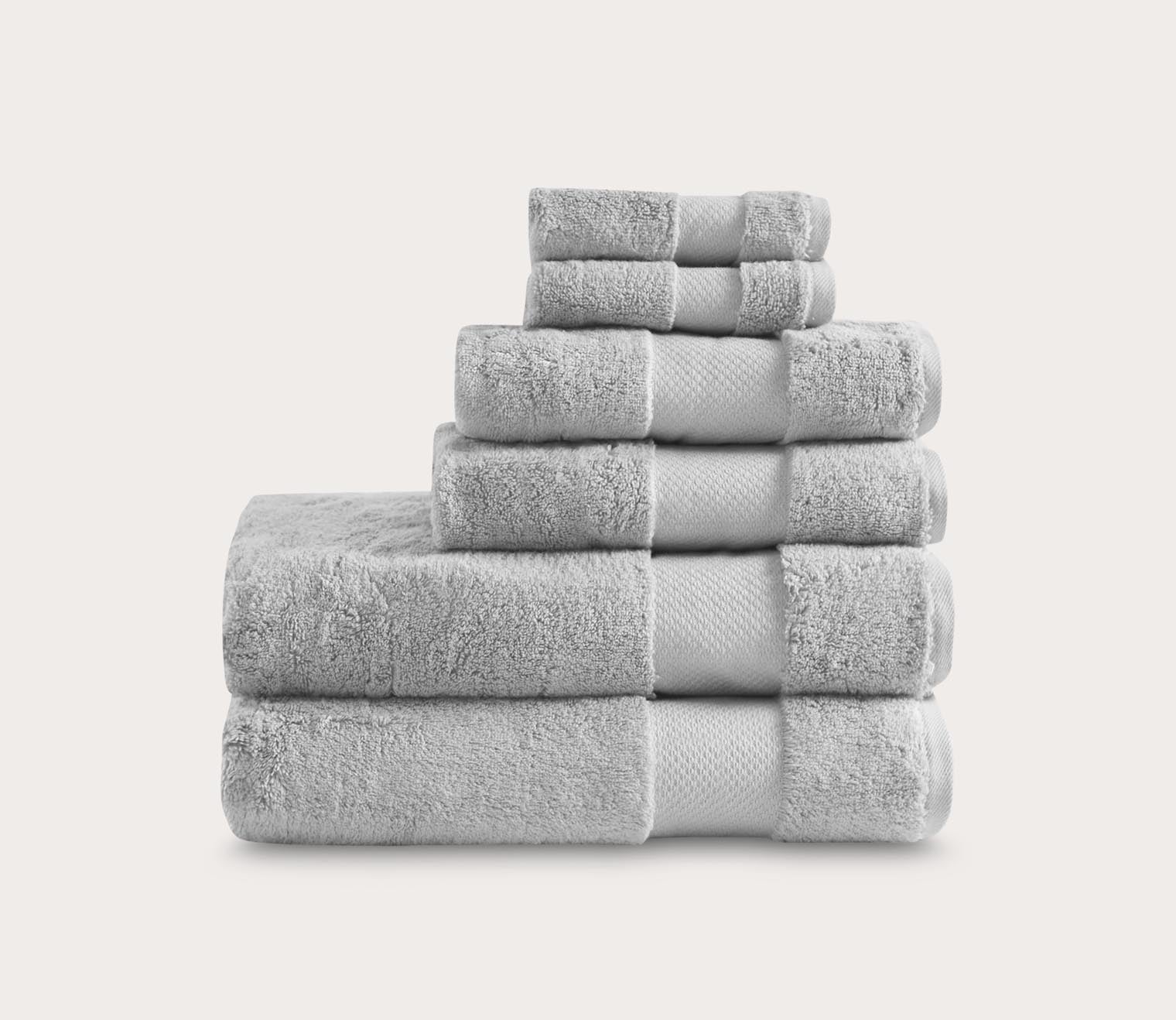 Turkish 6pc Bath Towel Set by Madison Park Signature