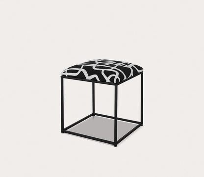 Twists and Turns Fabric Accent Stool by Uttermost