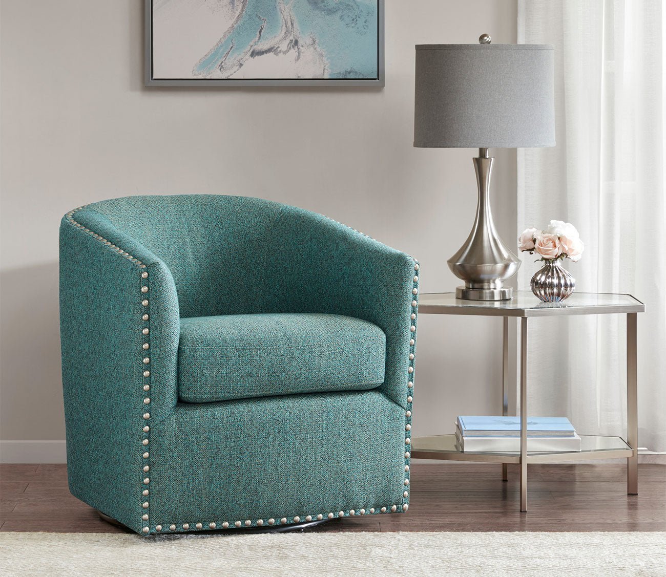 Tyler Swivel Accent Chair by Madison Park