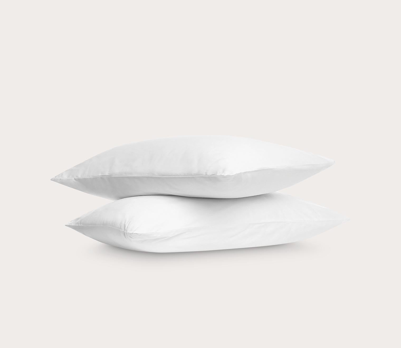 Ultra-Fresh Antimicrobial Cotton Cover Fiber Pillow Set of 2