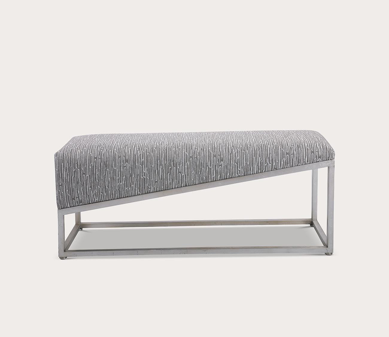 Uphill Climb Geometric Bench by Uttermost