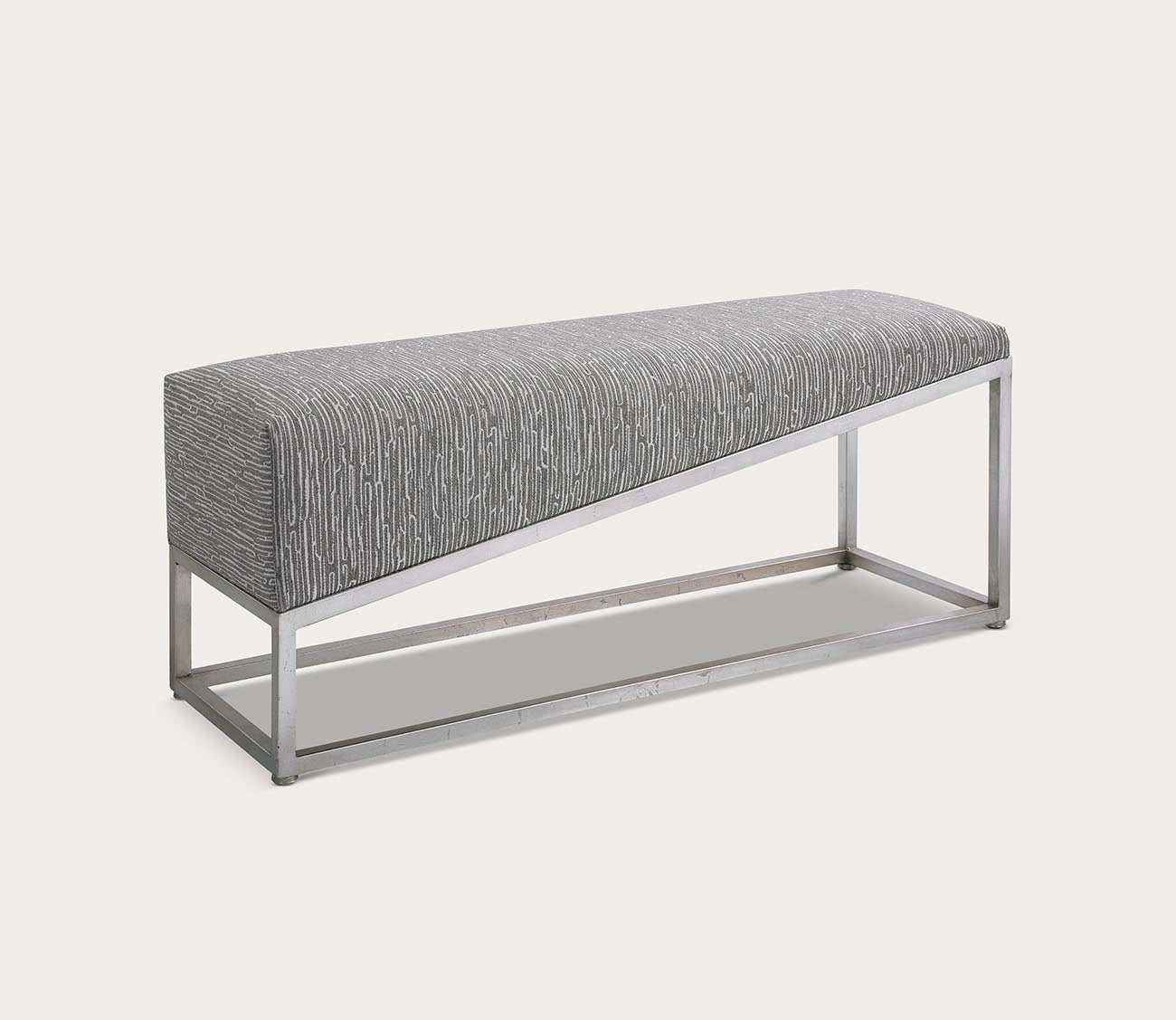 Uphill Climb Geometric Bench by Uttermost