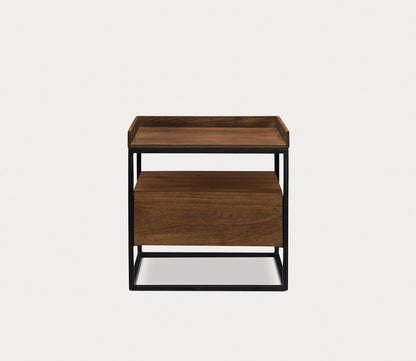 Vancouver Acacia Wood Tray Top Side Table by Moe's Furniture