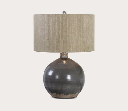 Vardenis Grey Ceramic Table Lamp by Uttermost