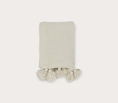 Veda Knit Throw Blanket by Villa by Classic Home