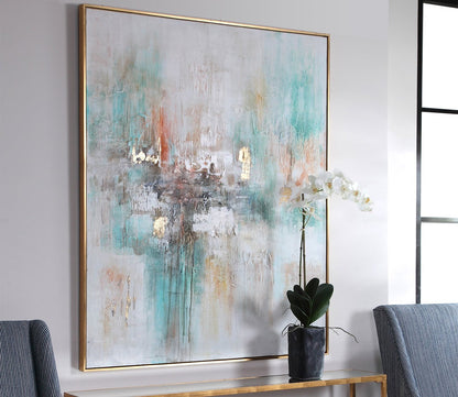 Vibrant Expression Hand Painted Canvas by Uttermost
