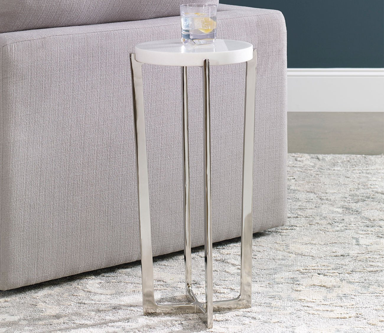 Waldorf Marble Drink Table