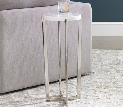 Waldorf Marble Drink Table by Uttermost