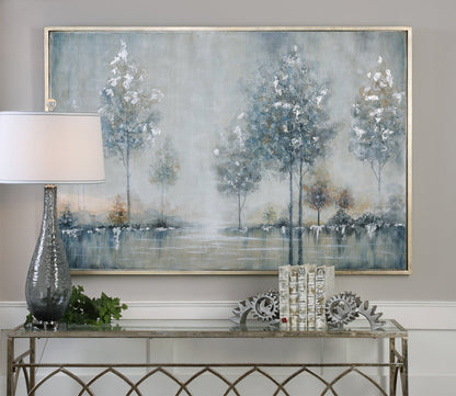 Walk In The Meadow Hand Painted Canvas by Uttermost