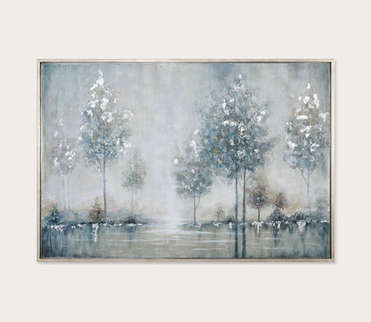 Walk In The Meadow Hand Painted Canvas by Uttermost