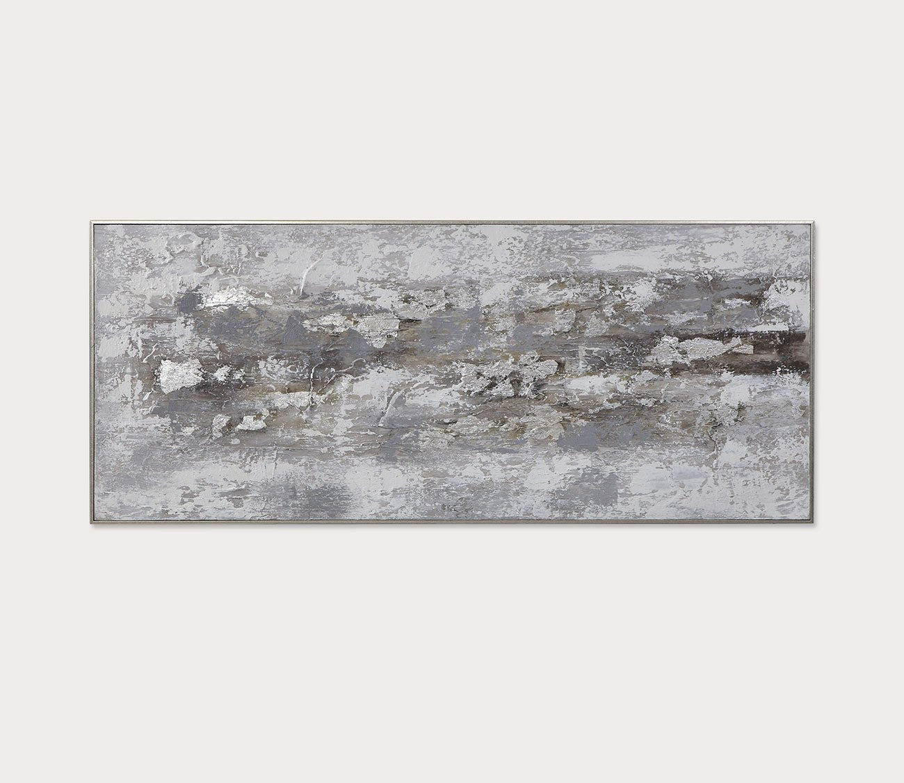 Weathered Stone Hand Painted Canvas by Uttermost